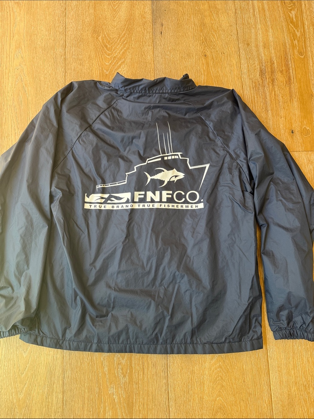 Men's Navy Lightweight Fishing Jacket size M